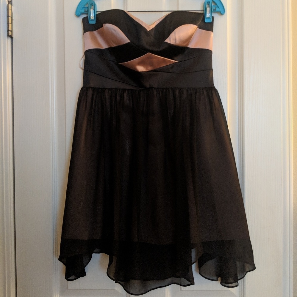 Black and Pink Homecoming/Prom Dress
